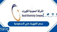 سعر الكهرباء في السعودية 2025