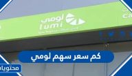 كم سعر سهم لومي تداول 2023