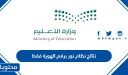 نظام نور برقم الهوية فقط 1448