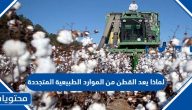 يستخدم نبات القطن في صناعة السجاد والملابس لماذا يعد القطن من الموارد الطبيعية المتجددة