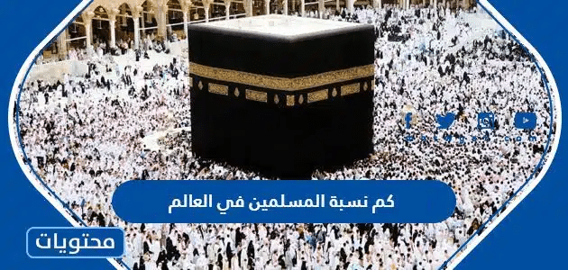 كم نسبة المسلمين في العالم 2025