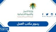 رسوم مكتب العمل 2026 .. استعلام عن رسوم مكتب العمل برقم الاقامة