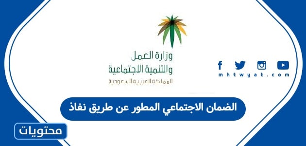 الضمان الاجتماعي المطور عن طريق نفاذ