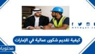 كيفية تقديم شكوى عمالية في الإمارات 2025