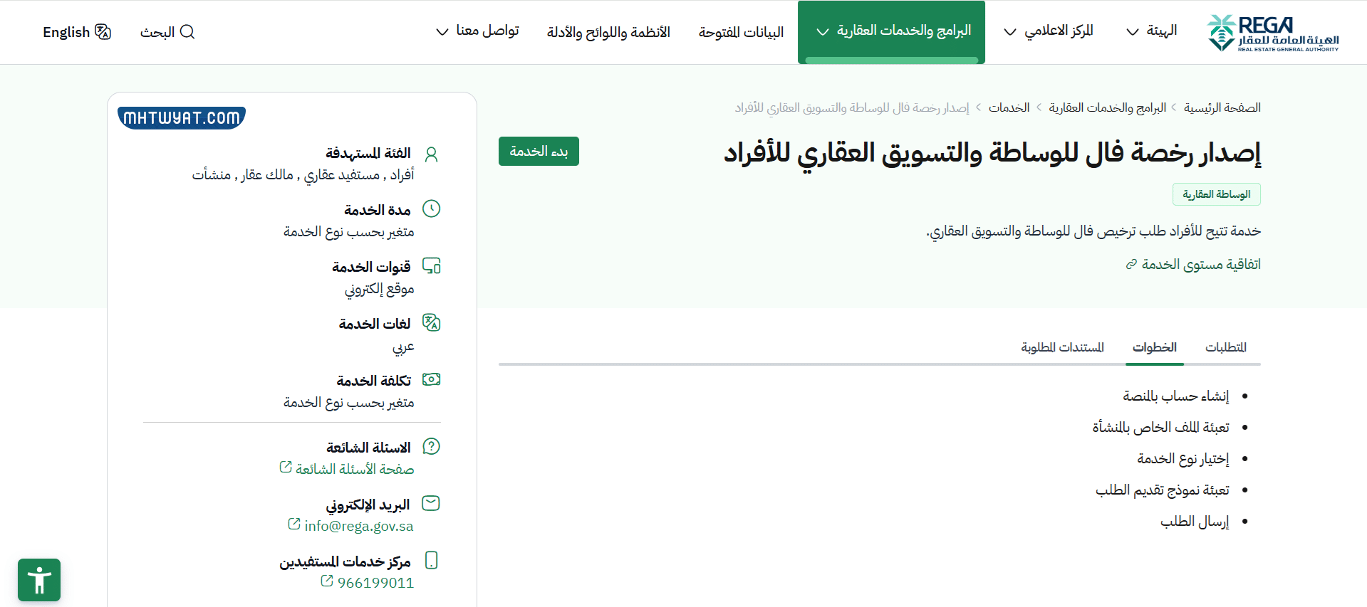 طريقة استخراج رخصة وسيط عقاري في السعودية للأفراد