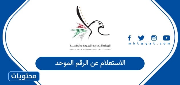 الاستعلام عن الرقم الموحد