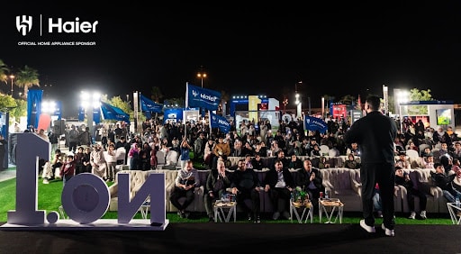 فعالية هاير العالمية المتميزة للرياضة «العب مع الأرقام الأولى» بنظام المتجر المؤقت في الدمام